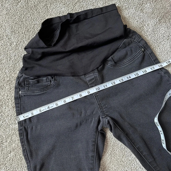 Bella Vida Maternity Jeggings Black Wash - Picture 11 of 11